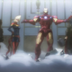Illustration for article titled The Avengers (and other Marvel Heroes) in Their Official Anime Forms